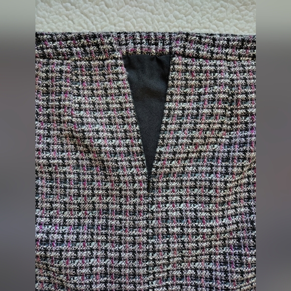 Ann Taylor Loft Women's Size 10 Wool Blend Tweed Lined Skirt - Picture 7 of 9